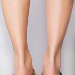 TOMS Shoes Seacliff Metallic Leather Sandals