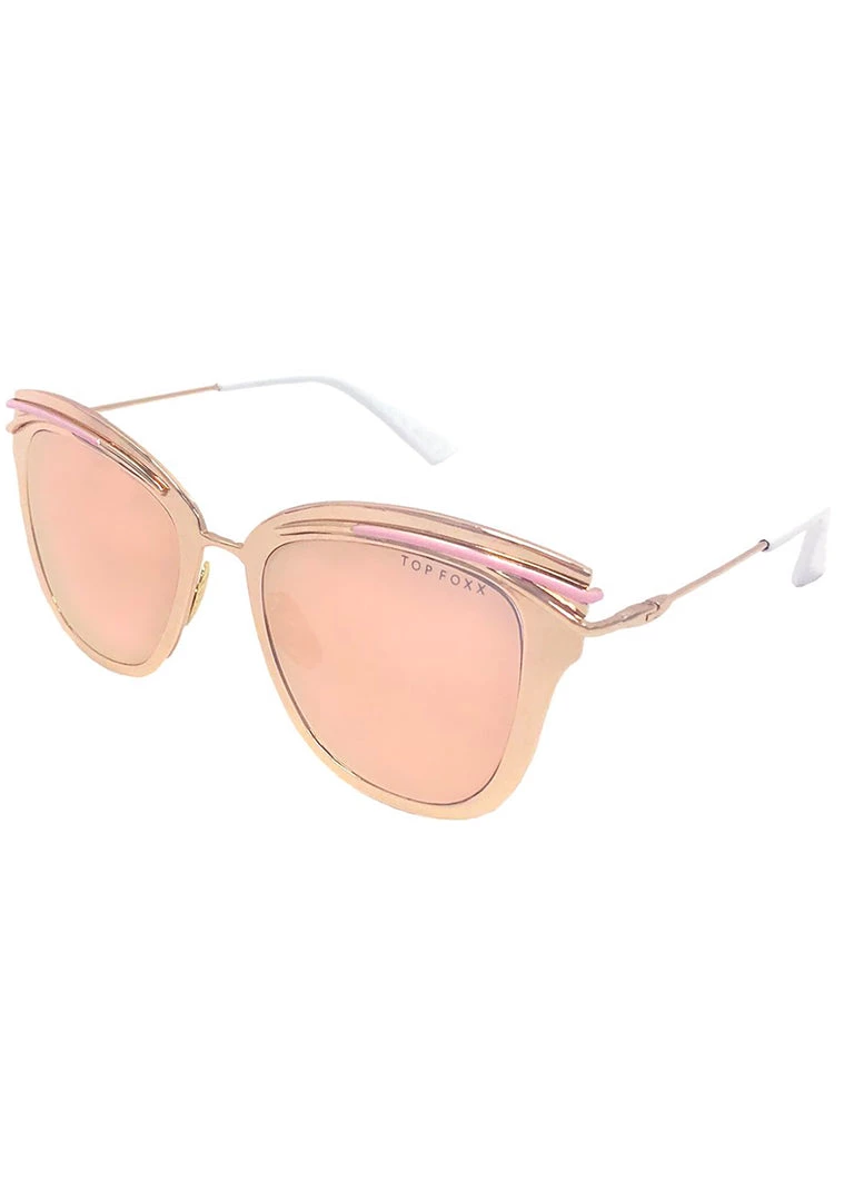 TopFoxx Candy Sunglasses In Rose Gold The Great Fantastic 6 TopFoxx Candy Sunglasses In Rose Gold The Great Fantastic