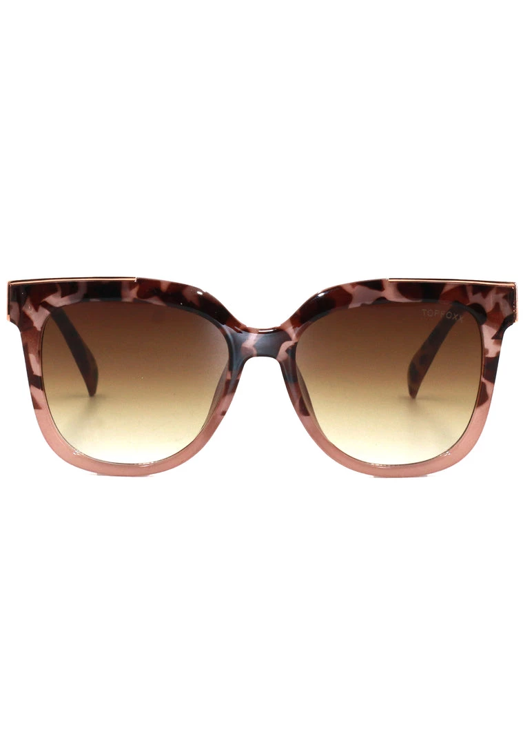TopFoxx Accessories Coco Sunglasses In Tortoise Fade 5 TopFoxx Accessories Coco Sunglasses In Tortoise Fade