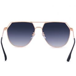 TopFoxx Farrah Sunglasses In Ombre Black