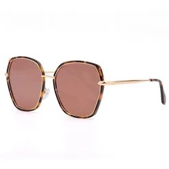 TopFoxx Maya Sunglasses In Tortoise Shell