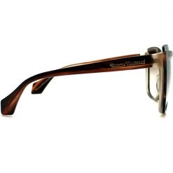 Vivienne Westwood Cat Eye Sunglasses In Brown Accessories