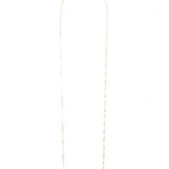 Wanderlust + Co Accessories Girlgang Necklace In Gold