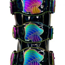 Y.R.U. Dune Mushroom Platform Boots In Black Multicolor 14 Y.R.U. Dune Mushroom Platform Boots In Black Multicolor