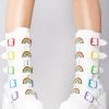 Y.R.U. Dune Rainbow Platform Boots In White Shoes 2 Y.R.U. Dune Rainbow Platform Boots In White Shoes