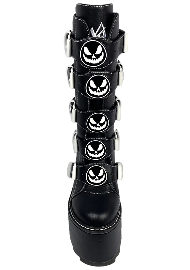 Y.R.U. Dune Skeleton Platform Boots Shoes 8 Y.R.U. Dune Skeleton Platform Boots Shoes
