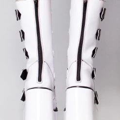 Y.R.U. Dune Strapped X Platform Boots In Storm TT