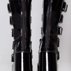 Y.R.U. Dune Techno Platform Boots In Black