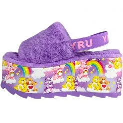 Y.R.U. Mad World Qozii Care Bear Platform Sandals