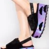 Y.R.U. Shoes Qozii Night Sky Platform Slides 2 Y.R.U. Shoes Qozii Night Sky Platform Slides