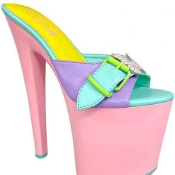 XTRA Sugar Butterfly Platform Heels In Pastel World Tour 10 XTRA Sugar Butterfly Platform Heels In Pastel World Tour