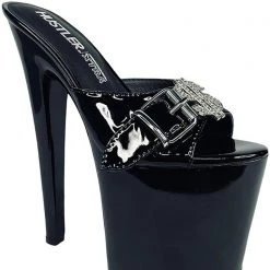 XTRA World Tour X Hustler Sugar $ Platform Heels In Black 12 XTRA World Tour X Hustler Sugar $ Platform Heels In Black