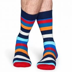 Happy Socks Stripe Socks In Multi Accessories