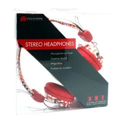 LAXMAX Accessories Sunset Zig Zag Stereo Headphones