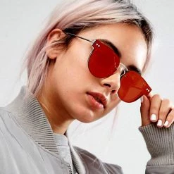 Accessories Spitfire Sharper Edge 2 Sunglasses In Clear/Red