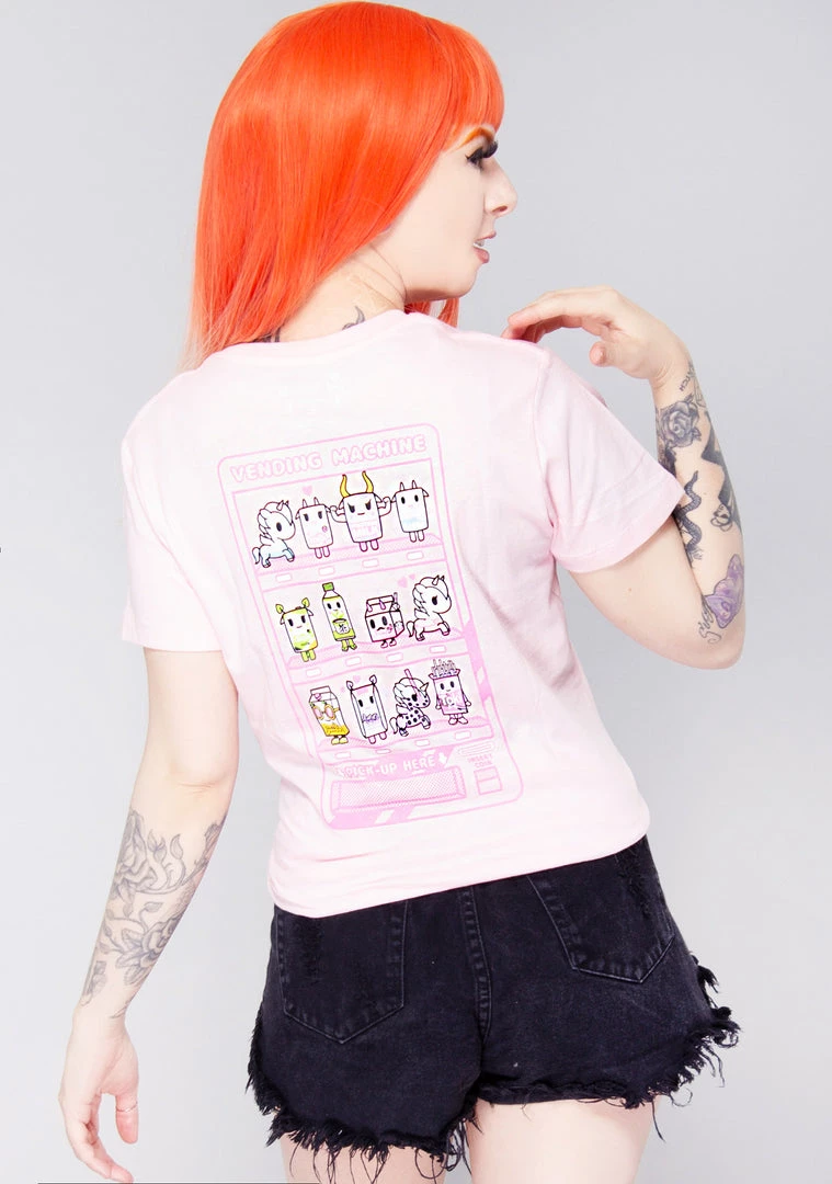 Tokidoki Toki Vending T-Shirt Women's Festival 3 Tokidoki Toki Vending T-Shirt Women's Festival